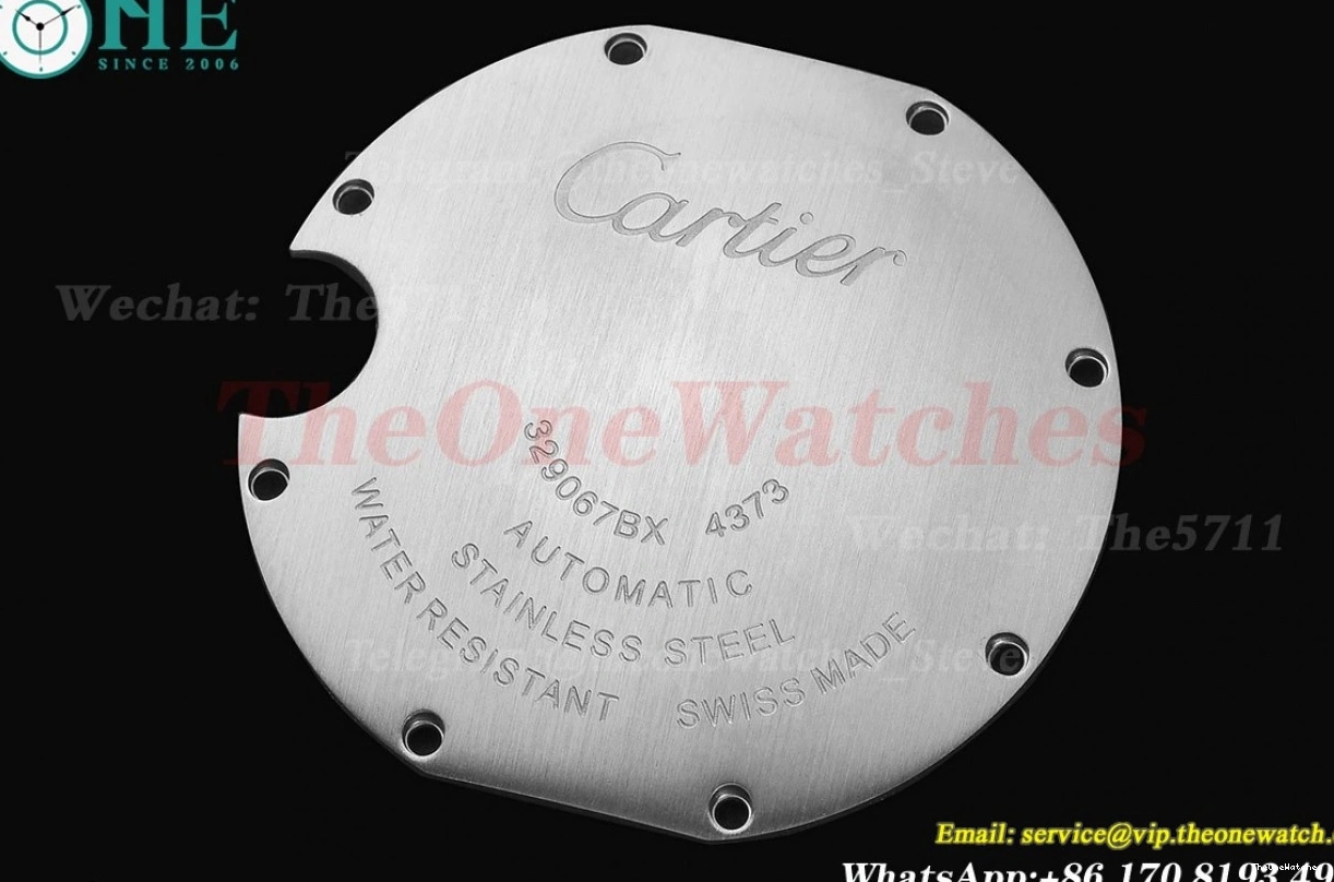 33mm NH05 Cartier Rmn De SS GDF SS Ballon Bleu Silver 0326